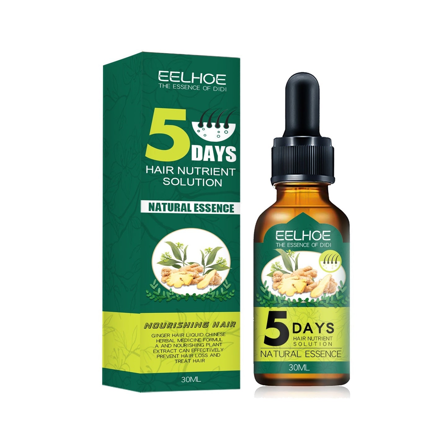 Natural Anti Hairfall Ginger Hair Growth Oil for Nourishing Hair