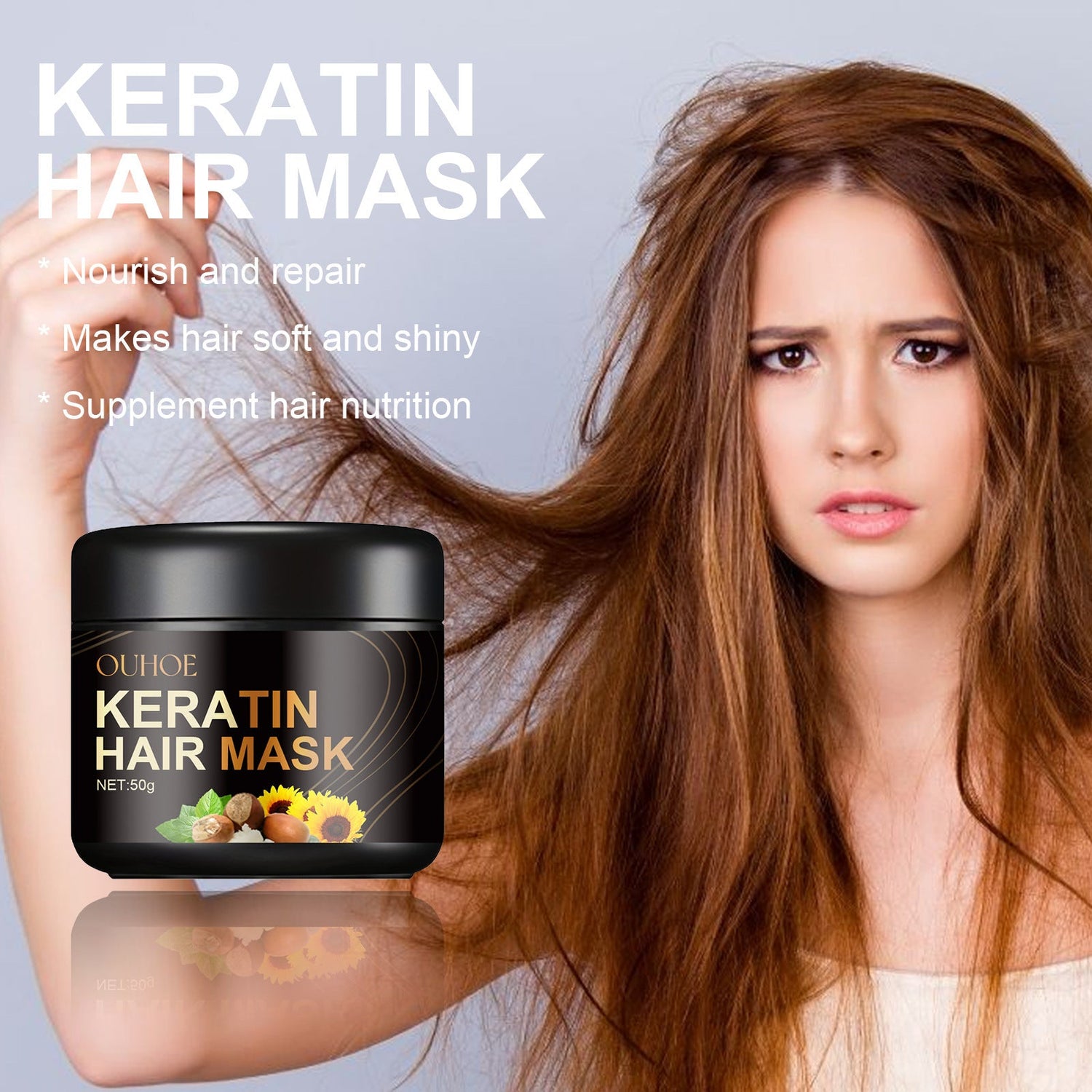 Deep-conditioning hair mask