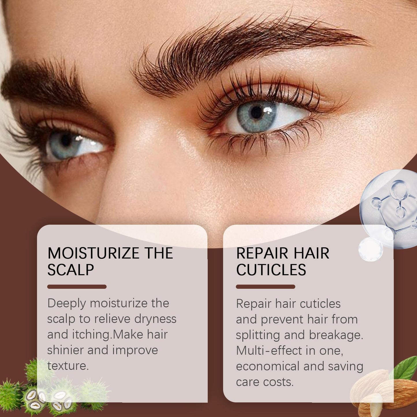 Cold Compressed and Gentle Strengthening Organic Castor Oil for Skin Care