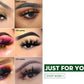 FOXESJI Lashes 3D Mink Eyelashes Natural Long Fluffy Dramatic Strip Eye Lashes Eyelash Extension Soft False Eyelashes Makeup