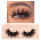 FOXESJI Lashes 3D Mink Eyelashes Natural Long Fluffy Dramatic Strip Eye Lashes Eyelash Extension Soft False Eyelashes Makeup