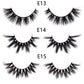 FOXESJI Lashes 3D Mink Eyelashes Natural Long Fluffy Dramatic Strip Eye Lashes Eyelash Extension Soft False Eyelashes Makeup