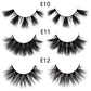 FOXESJI Lashes 3D Mink Eyelashes Natural Long Fluffy Dramatic Strip Eye Lashes Eyelash Extension Soft False Eyelashes Makeup