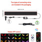 New APP LED Truck Car Devil Eye Light For Board Windshield Remote Music Control Custom Text Pattern Lighting 12V 24V Display