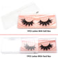 FOXESJI Lashes 3D Mink Eyelashes Natural Long Fluffy Dramatic Strip Eye Lashes Eyelash Extension Soft False Eyelashes Makeup