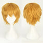 Cosplay Wig 30cm Short Anime Wig Heat Resistant Synthetic Hair Halloween Party Wigs + Wig Cap
