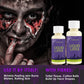 2pcs Liquid Latex SFX Makeup, Kit Realistic Fake Skin, Scar Wounds Old Age Skin, Halloween Wrinkles Cut Burning Decay Peeling