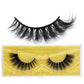 FOXESJI Lashes 3D Mink Eyelashes Natural Long Fluffy Dramatic Strip Eye Lashes Eyelash Extension Soft False Eyelashes Makeup