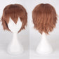 Cosplay Wig 30cm Short Anime Wig Heat Resistant Synthetic Hair Halloween Party Wigs + Wig Cap