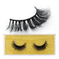FOXESJI Lashes 3D Mink Eyelashes Natural Long Fluffy Dramatic Strip Eye Lashes Eyelash Extension Soft False Eyelashes Makeup