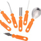 7Pcs Halloween Pumpkin Carving Set Tools Pumpkin Carving Knife Adults Pumpkin Cutting Supplies Engraving Kitchen Cutting Tools