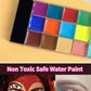 20 Colors Face Body Oil Painting Paint Pigment Non Toxic Safe Kids Flash Tattoo Painting with Brush Art Halloween Cosplay Party