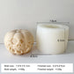 Halloween Devil Pumpkin Silicone Candle Mold Handmade Aroma Plaster Resin Decor Mould Soy Wax Candle Making Supplies