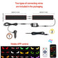 New APP LED Truck Car Devil Eye Light For Board Windshield Remote Music Control Custom Text Pattern Lighting 12V 24V Display