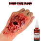 Bowitzki SFX Face Body Paint ,Halloween Makeup Special Effects，Fake Blood Scar Wax Charred Ash Powder with Sponges Brush