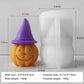 Halloween Devil Pumpkin Silicone Candle Mold Handmade Aroma Plaster Resin Decor Mould Soy Wax Candle Making Supplies