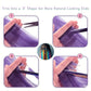 Hair Extensions Clip in 22 Inch Colored Hair Extensions Party Highlights Long Straight Synthetic Hairpieces for Women Kids Girls