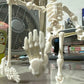  Skeleton Figure Action Skeleton Figurines With Multiple Accessories Realistic Movable Joints Model Statue For Christmas