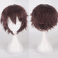 Cosplay Wig 30cm Short Anime Wig Heat Resistant Synthetic Hair Halloween Party Wigs + Wig Cap