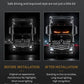 New APP LED Truck Car Devil Eye Light For Board Windshield Remote Music Control Custom Text Pattern Lighting 12V 24V Display