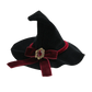 Flower Witch Hat Hair Clip Skull Spider Gothic Style Halloween Hair Clip Headdress Dark Black Witch Hairpins Cosplay