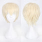 Cosplay Wig 30cm Short Anime Wig Heat Resistant Synthetic Hair Halloween Party Wigs + Wig Cap