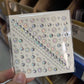 1pcs Laser Sparkle Stars Diamond/Pearls Face Gems Stickers Heart Moon Shape Rhinestones for Eyes/Face Stickers Temporary Tattoos