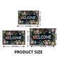 Halloween Pumpkin Doormat Halloween Theme Party Decoration Kids Favor Pumpkin Ghost Doormat Trick or Treat Party Supplies