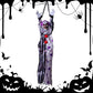 Halloween Animatronics Decoration Hanging Clown Nurse Voice Control Electric Outdoor Scary Clearance Horror Haunted House Props