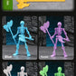  Skeleton Figure Action Skeleton Figurines With Multiple Accessories Realistic Movable Joints Model Statue For Christmas