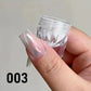 1pc Chrome Nail Powder Ice Transparent Aurora High Gloss Pearl Rainbow Color Powder Metal Pigment Nail Art Creation