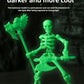  Skeleton Figure Action Skeleton Figurines With Multiple Accessories Realistic Movable Joints Model Statue For Christmas