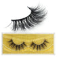 FOXESJI Lashes 3D Mink Eyelashes Natural Long Fluffy Dramatic Strip Eye Lashes Eyelash Extension Soft False Eyelashes Makeup