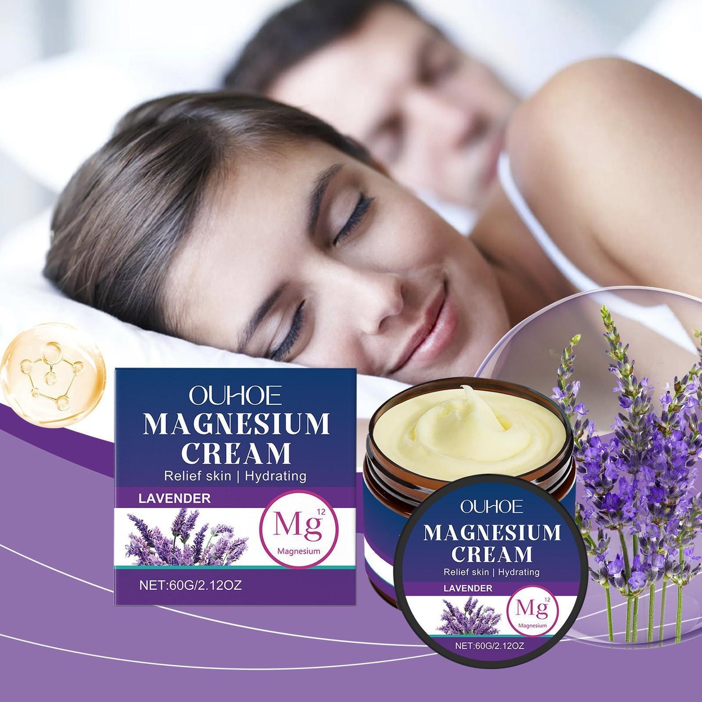 Deep Joint and Muscle Relief Soothing Magnesium Cream for Comfort