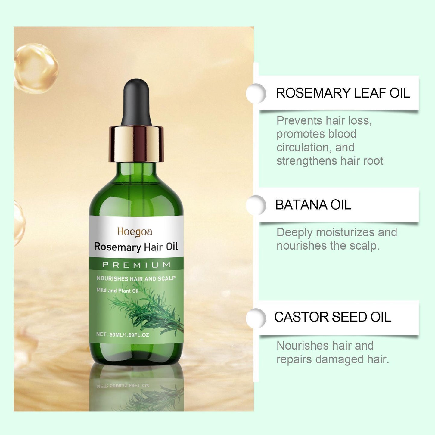 Premium Quality and Mild Carrier Natural Hair Oil for Hair Strengthening